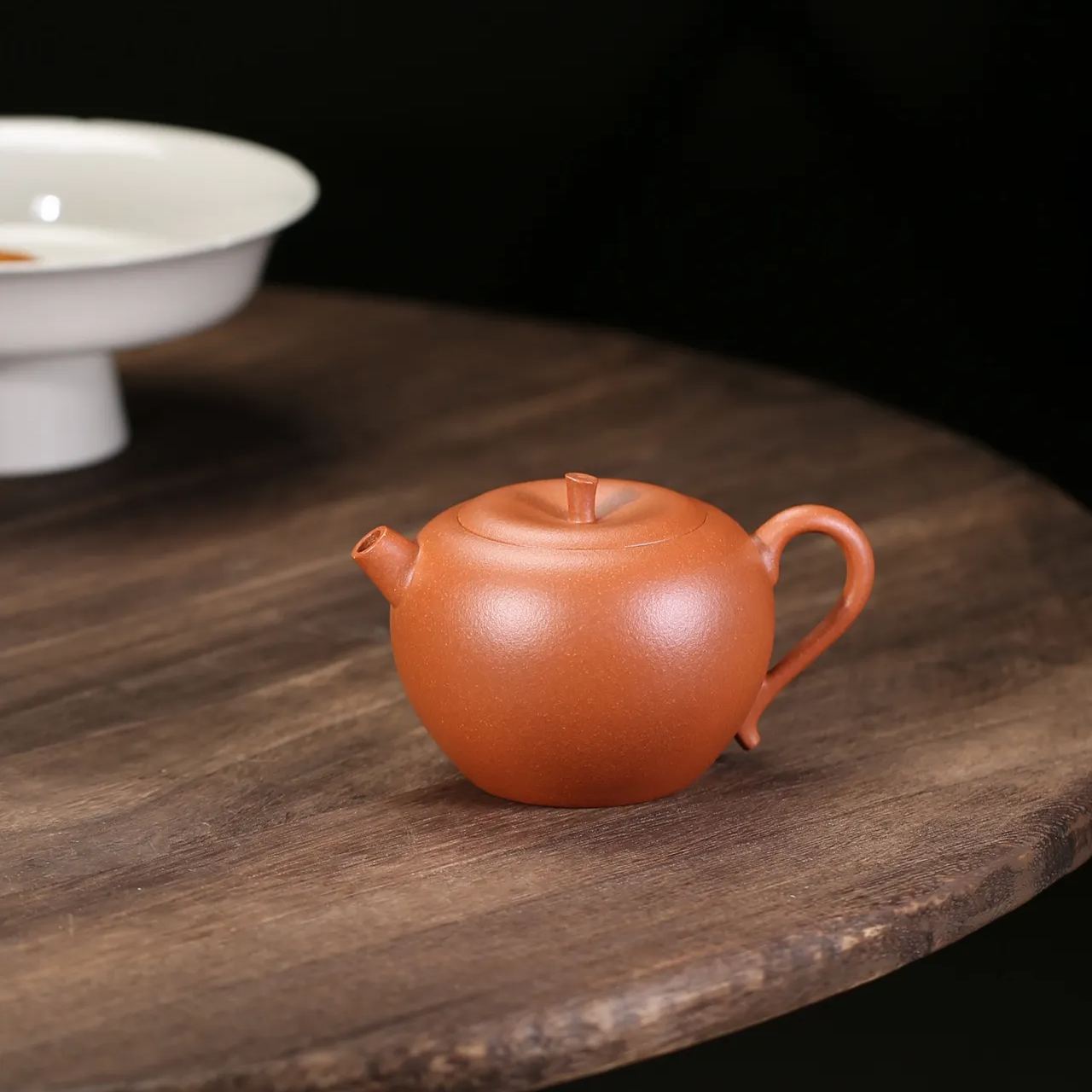 the "Apple", Yixing Purple Clay (Zisha) Teapot 200ml