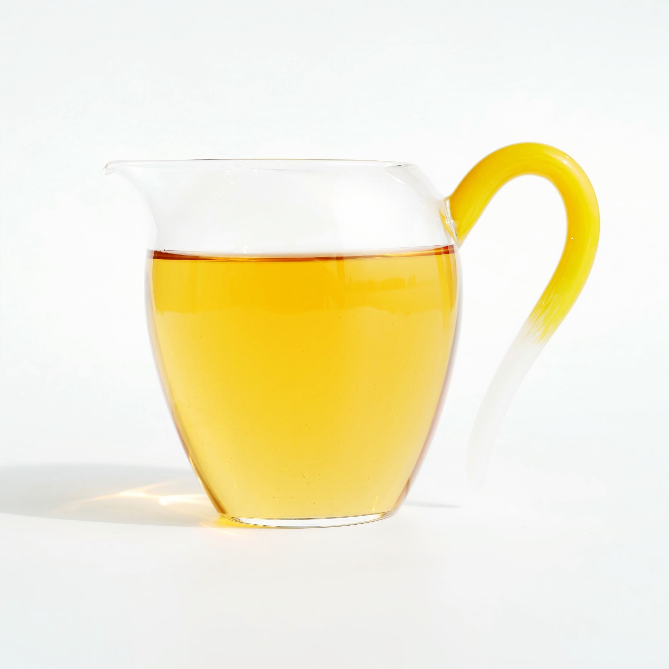 Glass Pitcher with Colored Handle 280ml