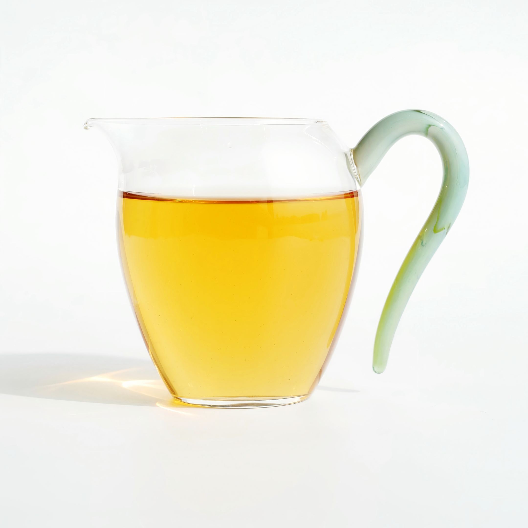 Glass Pitcher with Colored Handle 280ml