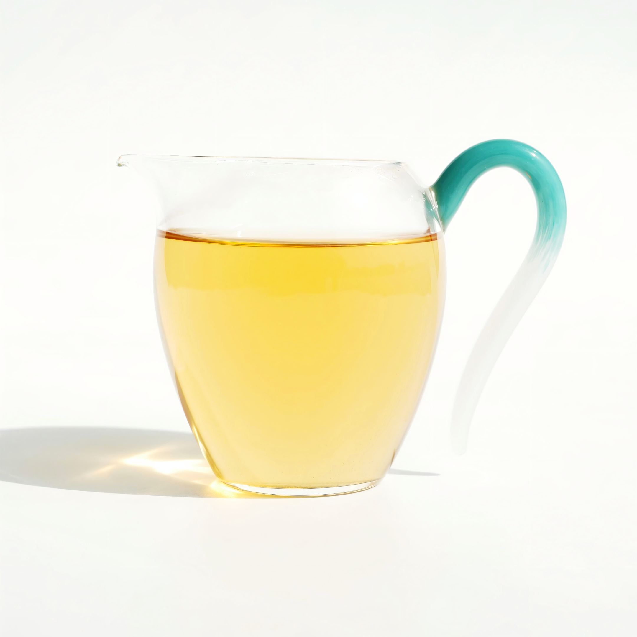 Glass Pitcher with Colored Handle 280ml