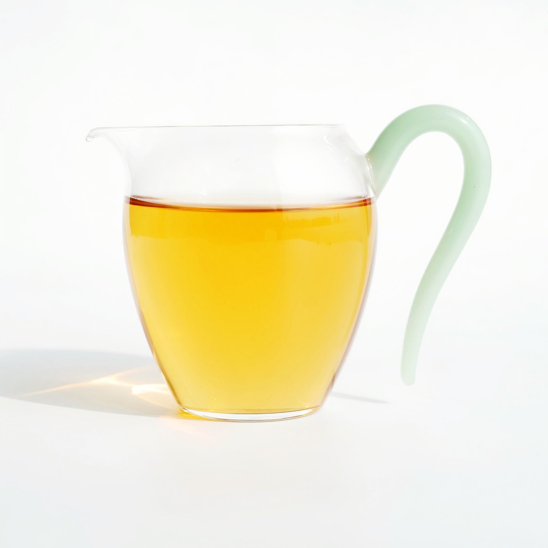 Glass Pitcher with Colored Handle 280ml