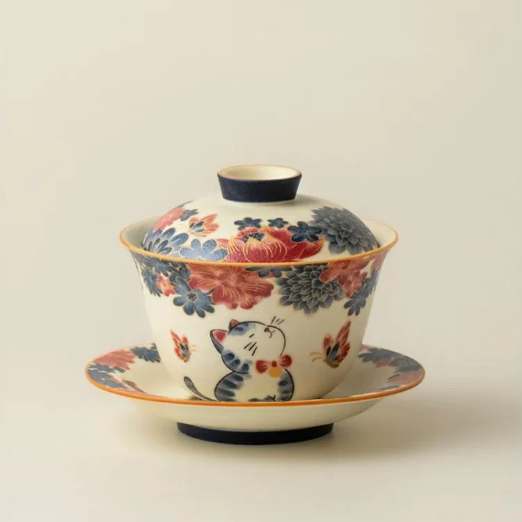 [Copy]White Cat Ceramic Pitcher 150ml