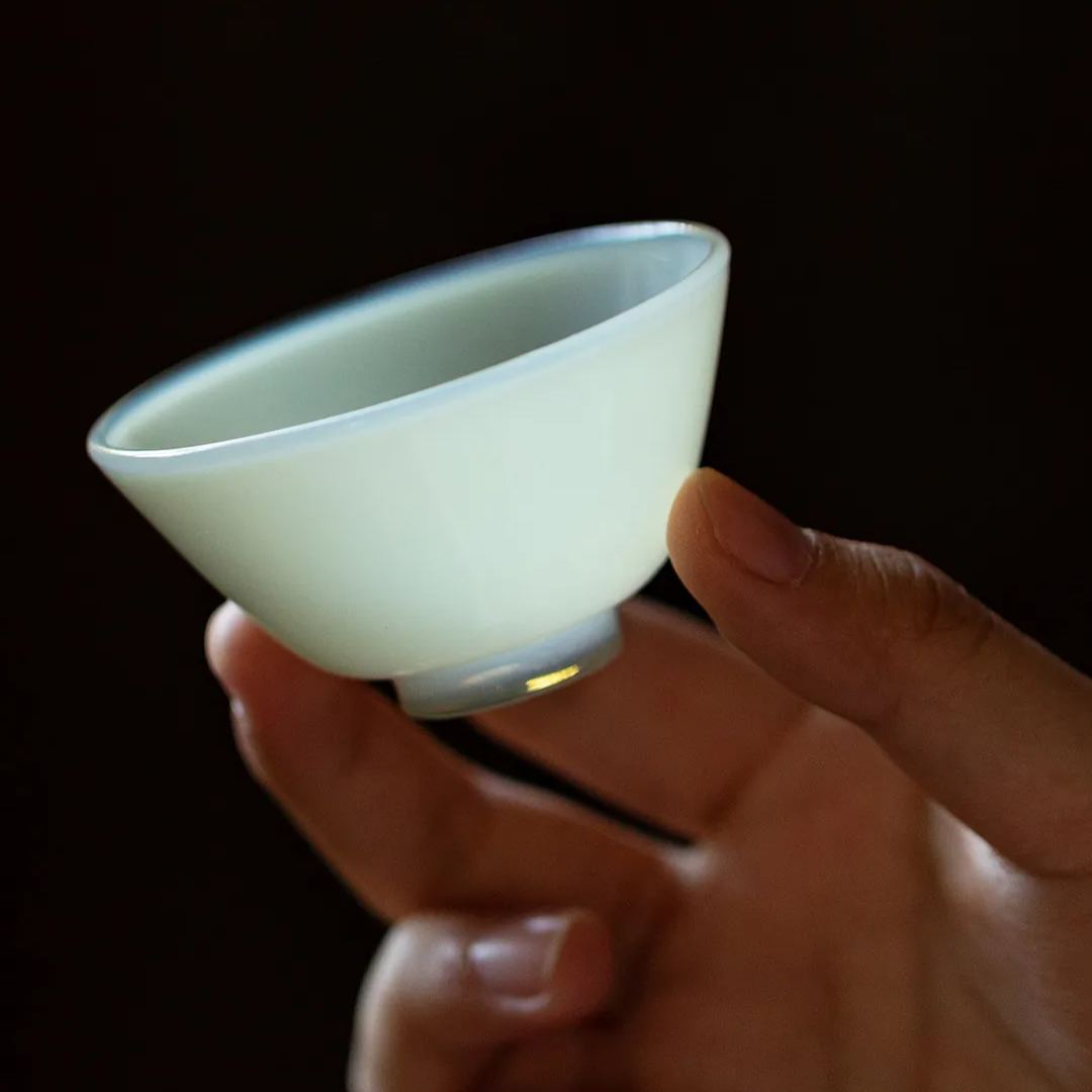 Yellow Jade Glass Cup 40ml