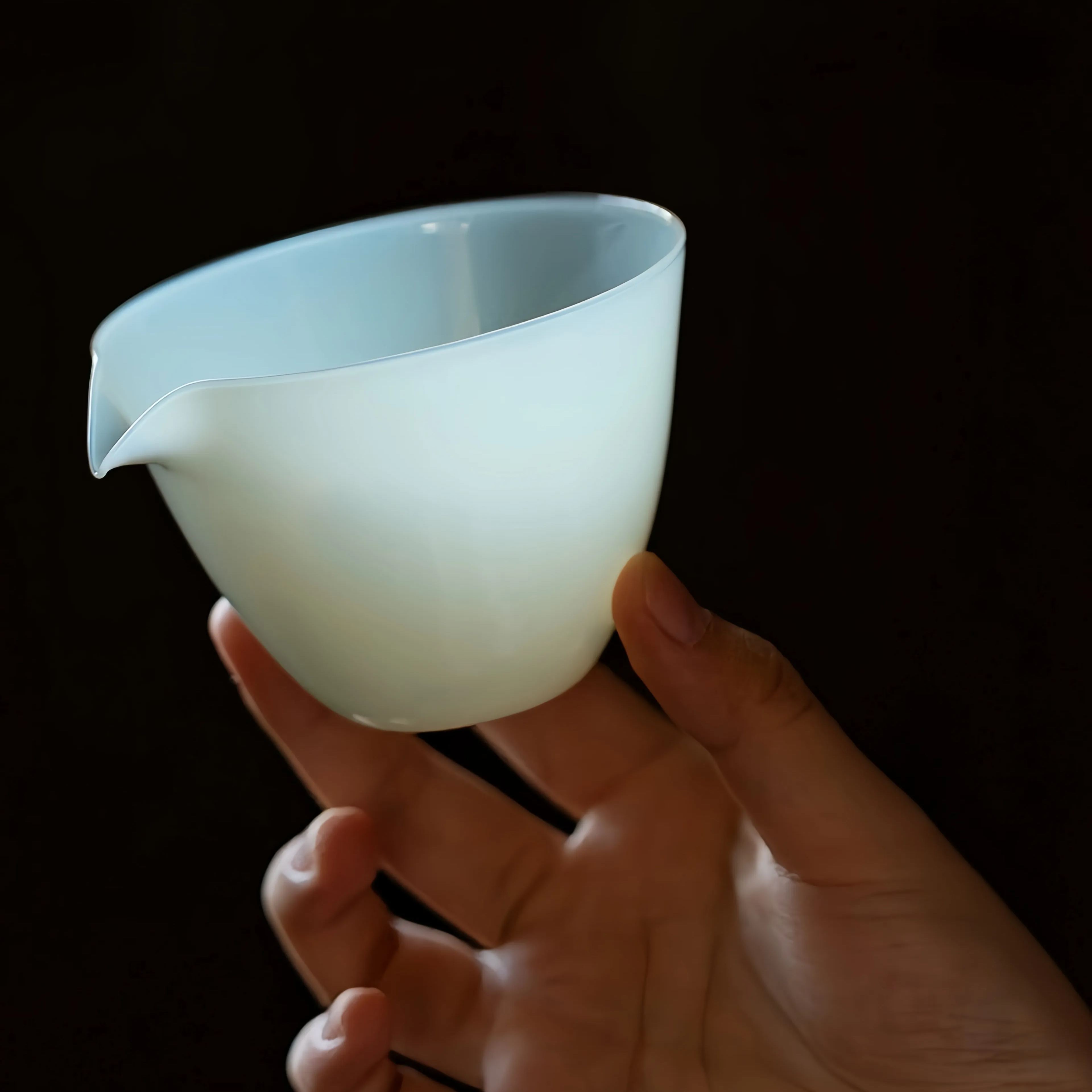 Yellow Jade Glass Pitcher 200ml