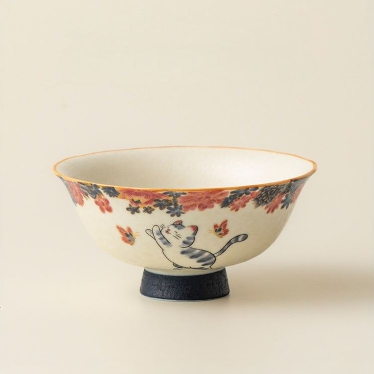 [Copy]White Cat Ceramic Tea Cup 50ml