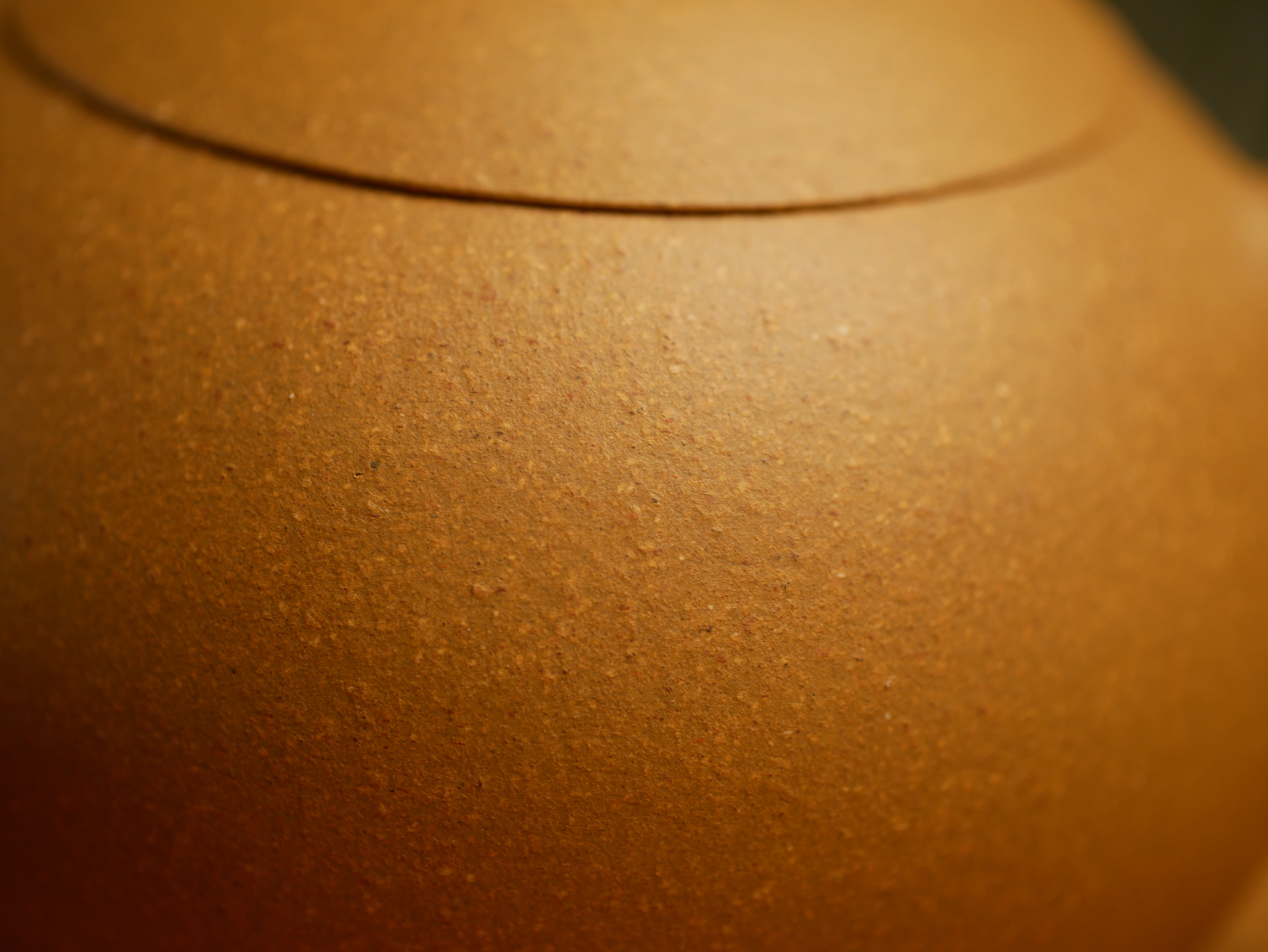 the "Golden Xishi", Yixing Purple Clay (Zisha) Teapot, Handmade Kung Fu Teapot 160ml