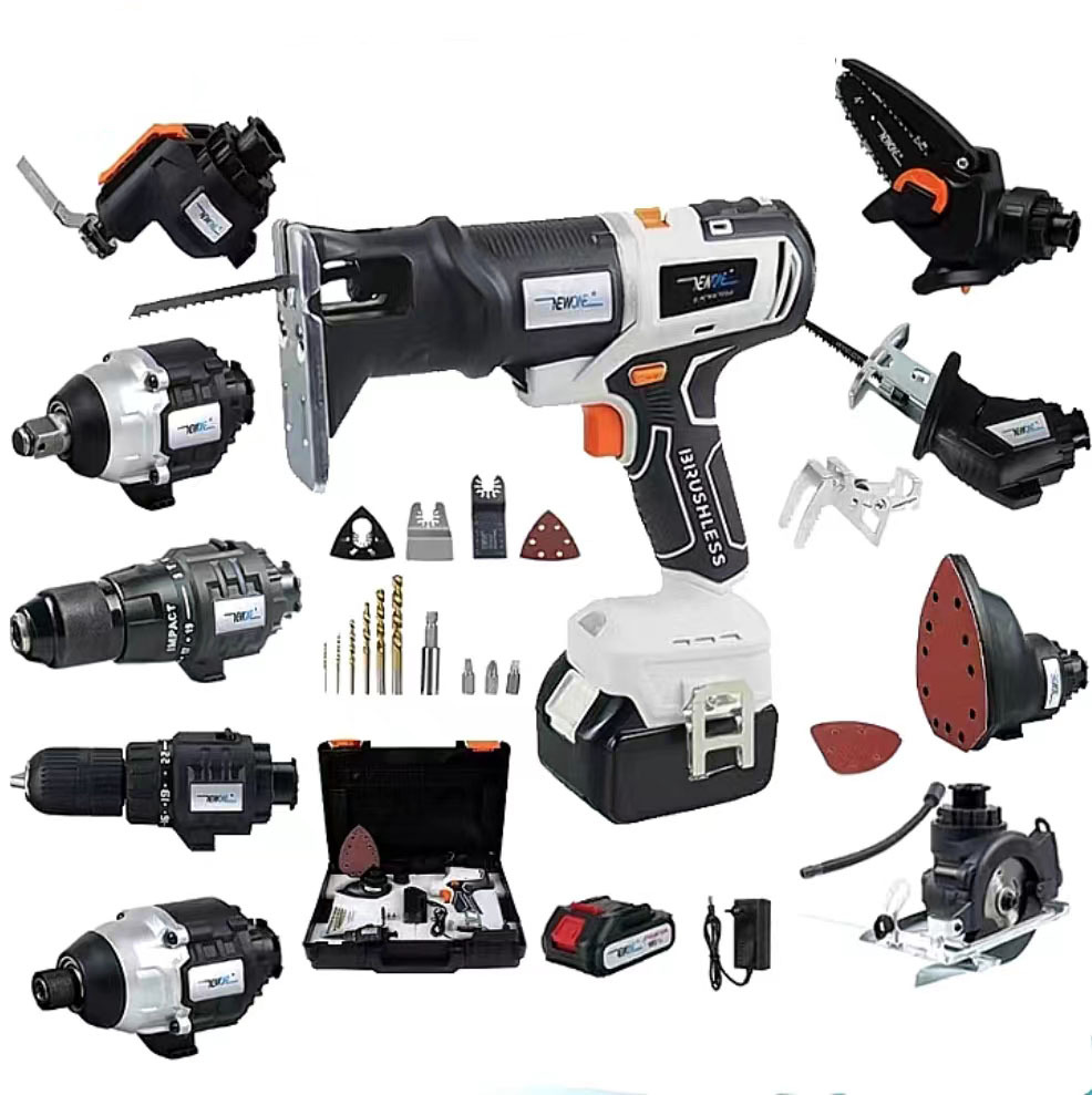 Cordless Brushless Matrix 18V Makita Screwdriver Multitool Impact Drill Wrench Chain Circular Reciprocating Saw Sander Multitool