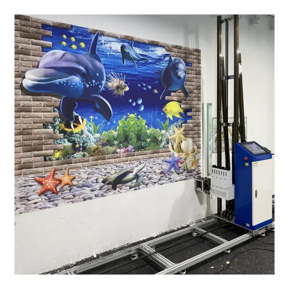 3d Wall Printer Machine Automatic 3d Vertical Wall Printer Direct To Wall Painting Machine