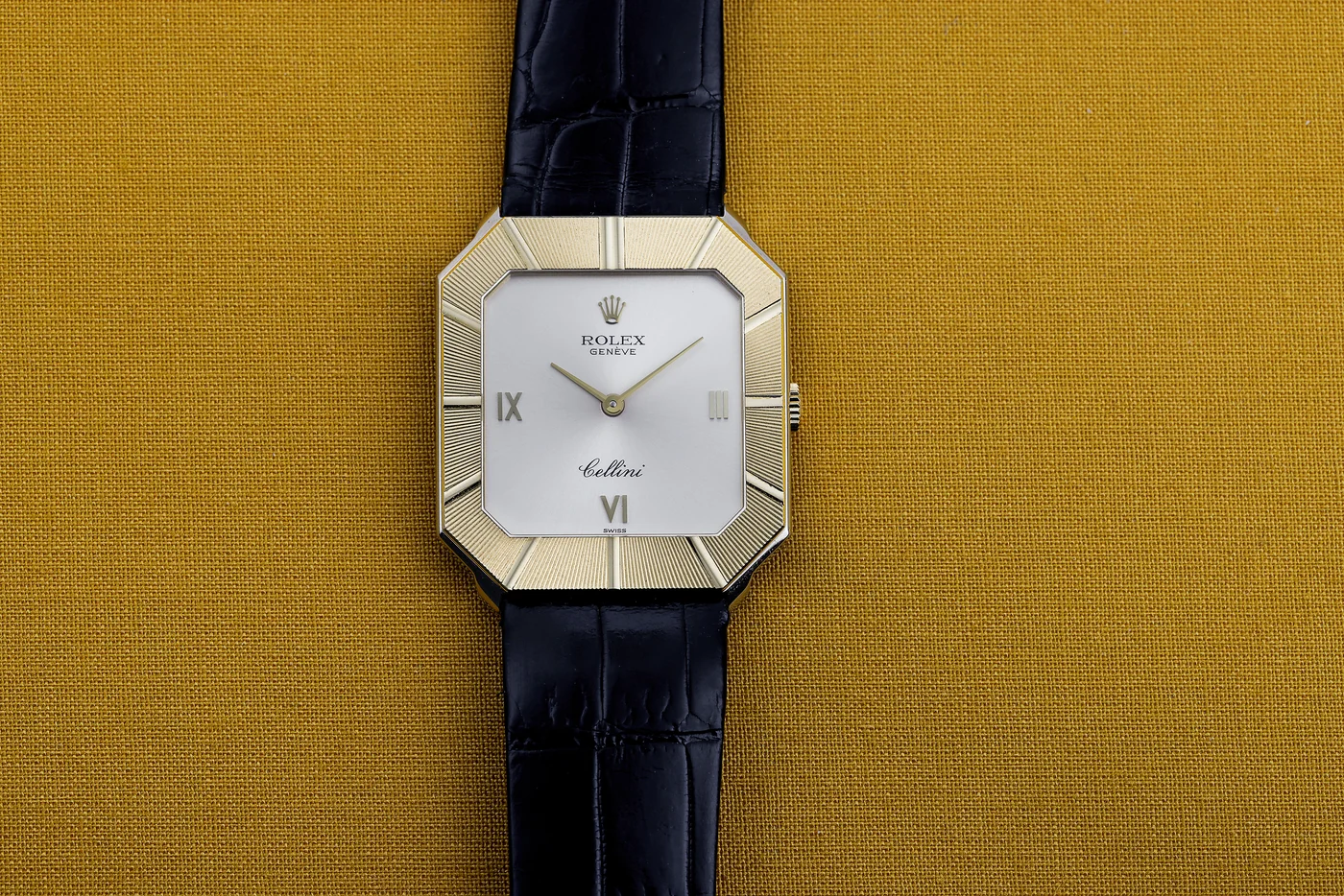 Nuovo fondo di magazzino: Rolex Cellini | Ref. 4150 | Oro bianco e oro giallo 18K | 28,5 mm | Anni '80