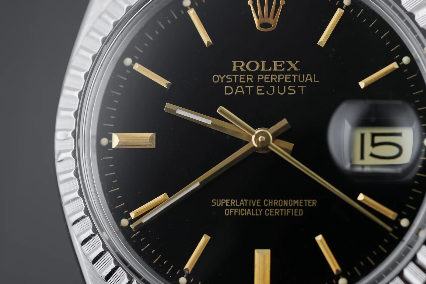 Rolex Datejust 36 | Ref. 16030 | Quadrante nero | Cassa in acciaio inox | Con scatola e documenti originali | 1978