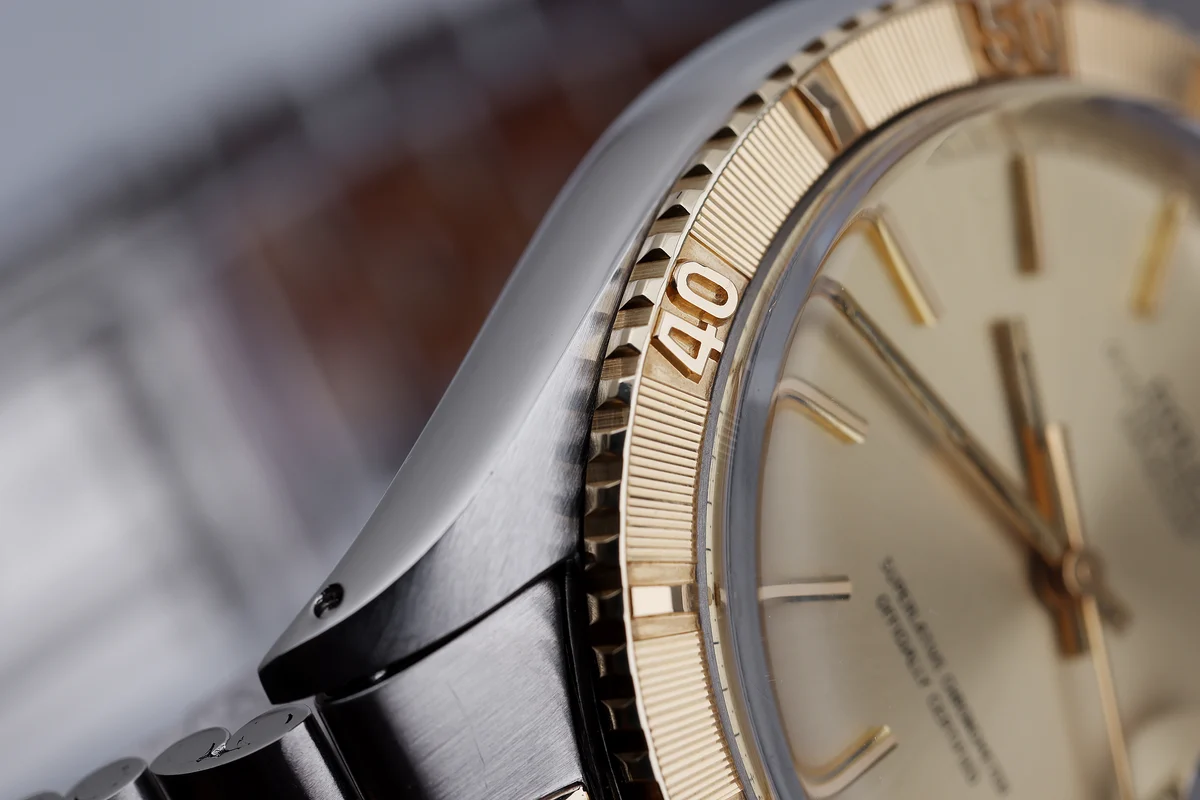 Rolex DateJust Turn-O-Graph | Ref. 1625 | Acciaio inossidabile e oro giallo 18K | Con scatola e documenti originali | 1971
