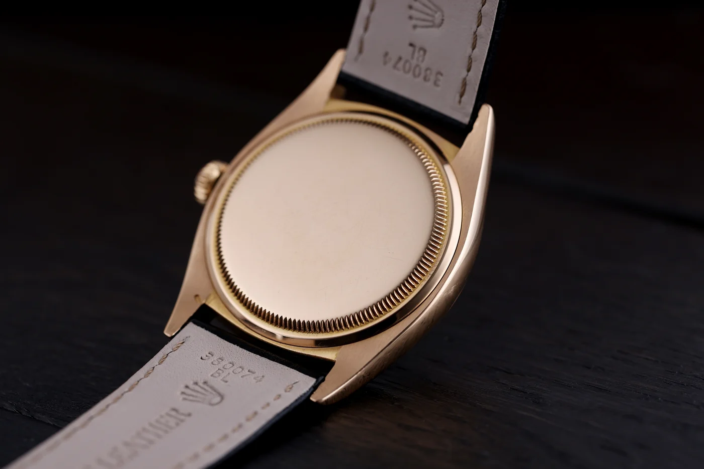 Rolex Datejust | Ref. 6605 | Quadrante dorato | 36 mm | Oro rosa 18K | 1959
