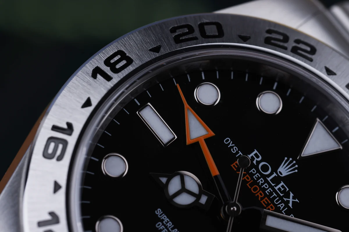 Rolex Explorer II | REF. 216570 | Quadrante nero | Acciaio inossidabile | 2014 | Scatola e documenti originali