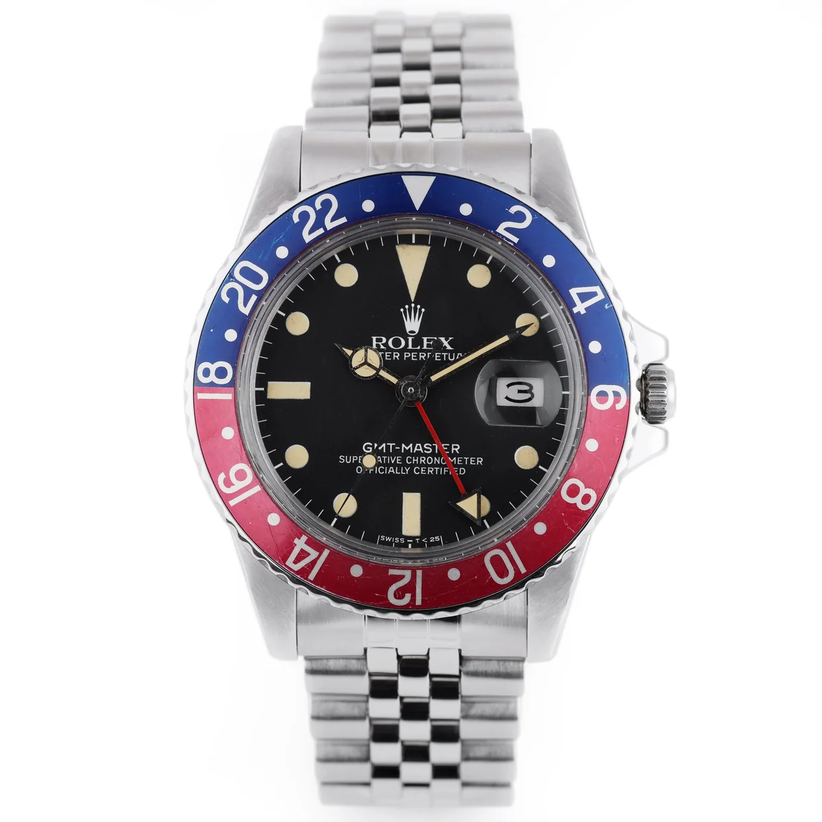 Rolex GMT-Master Pepsi | REF. 16750 | Acciaio inossidabile | 1979 | Quadrante “SWISS – T < 25”