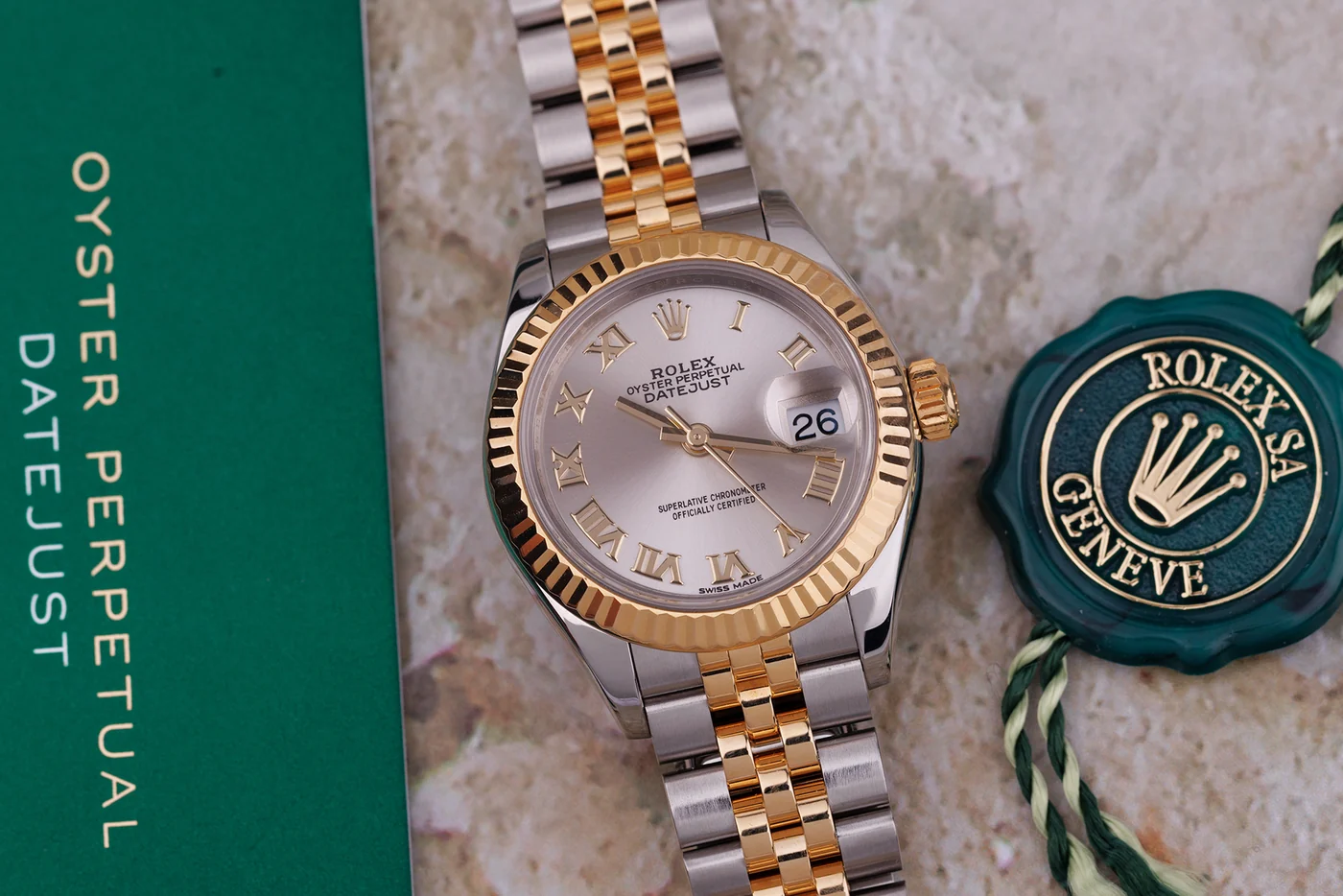 Rolex Lady-Datejust 28 | Ref. 279173 | Quadrante Argentato | 28 mm | Acciaio e Oro Giallo 18 Carati | Scatola e Documenti Originali | 2018