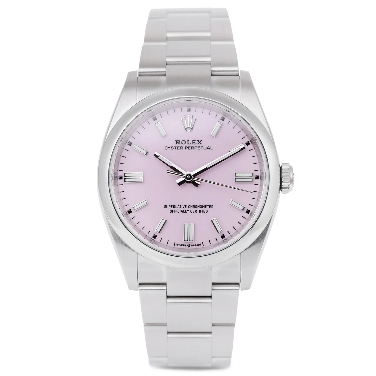 Rolex Oyster Perpetual 36 nuovo | REF. 126000 | Rosa Candy | Scatola e documenti completi | 2023 | Acciaio inossidabile