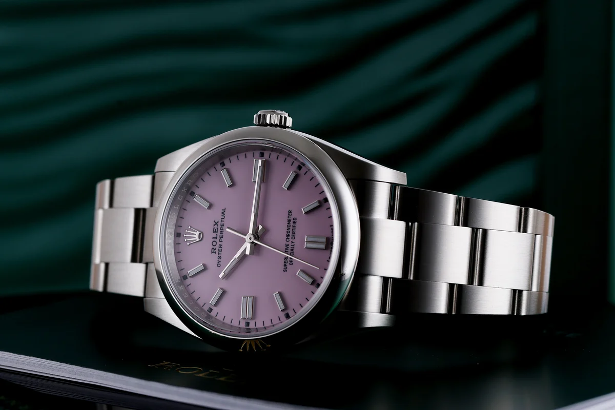 Rolex Oyster Perpetual 36 nuovo | REF. 126000 | Rosa Candy | Scatola e documenti completi | 2023 | Acciaio inossidabile