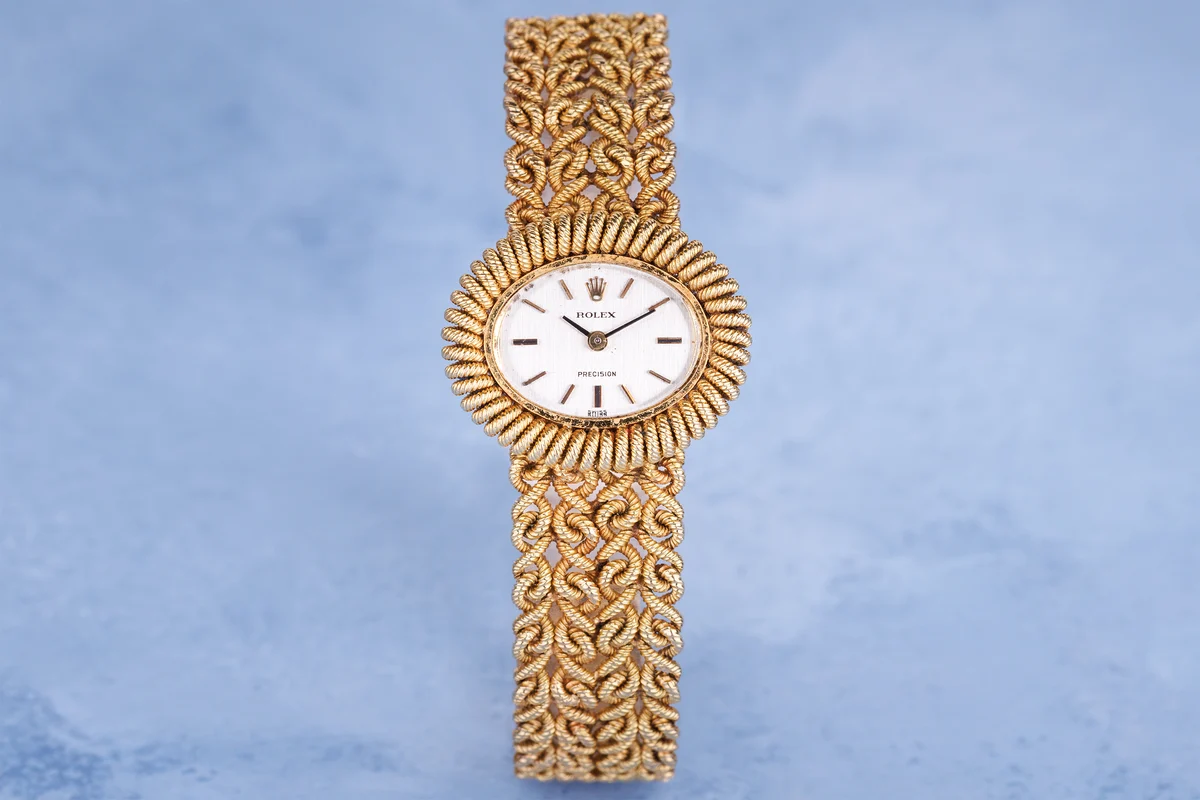 Rolex Precision da Donna | Oro Giallo 18 Carati | Cassa DS&S | 26 mm | Carica Manuale | 1972