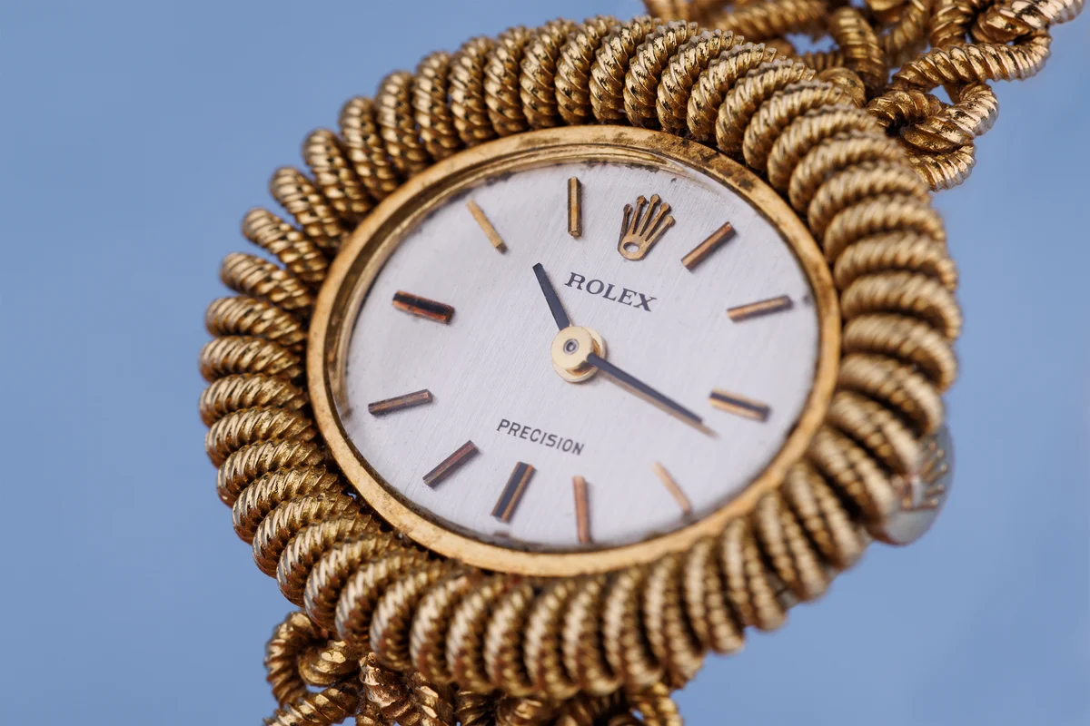 Rolex Precision da Donna | Oro Giallo 18 Carati | Cassa DS&S | 26 mm | Carica Manuale | 1972
