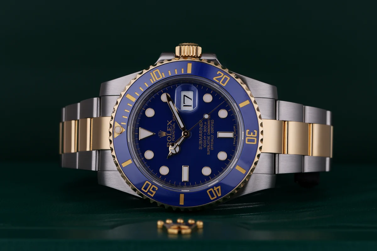 Rolex Submariner | Ref. 116613LB | Quadrante blu opaco | Acciaio inossidabile e oro giallo 18K | Scatola e documenti originali | 2013