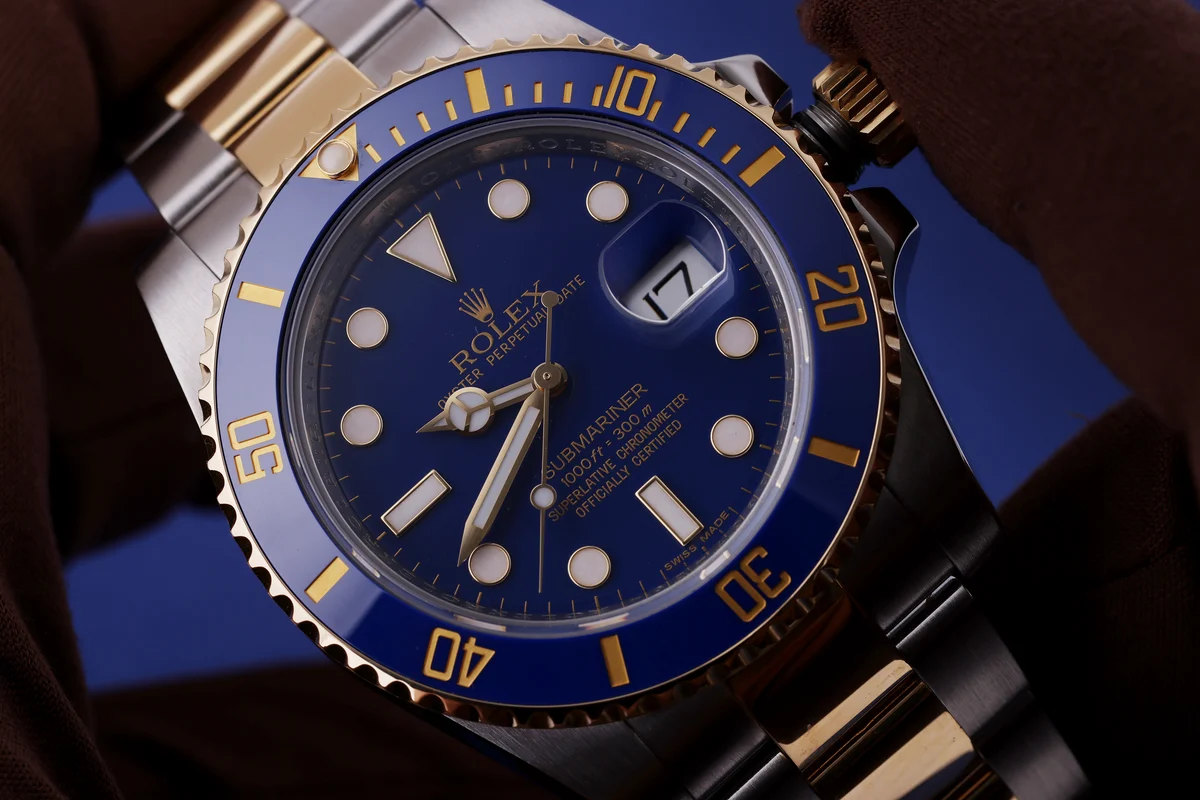 Rolex Submariner | Ref. 116613LB | Quadrante blu opaco | Acciaio inossidabile e oro giallo 18K | Scatola e documenti originali | 2013