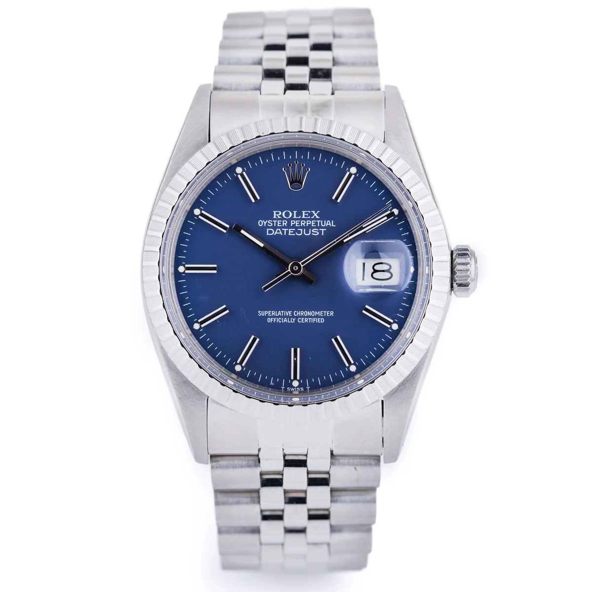 Rolex Datejust 36 | REF. 16030 | Quadrante blu | Acciaio inossidabile | 1985