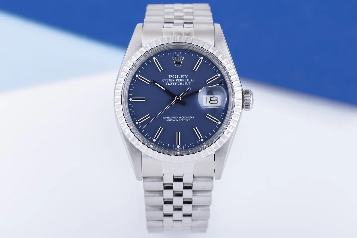 Rolex Datejust 36 | REF. 16030 | Quadrante blu | Acciaio inossidabile | 1985