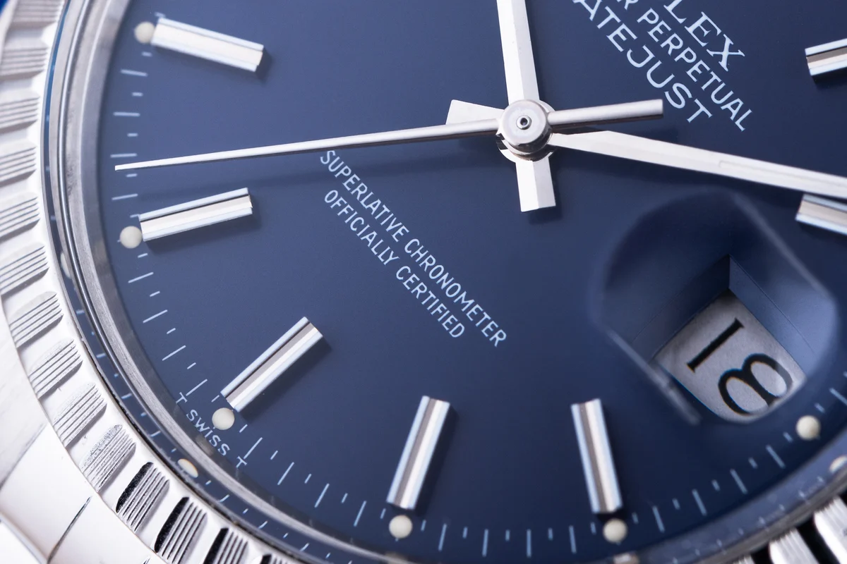 Rolex Datejust 36 | REF. 16030 | Quadrante blu | Acciaio inossidabile | 1985