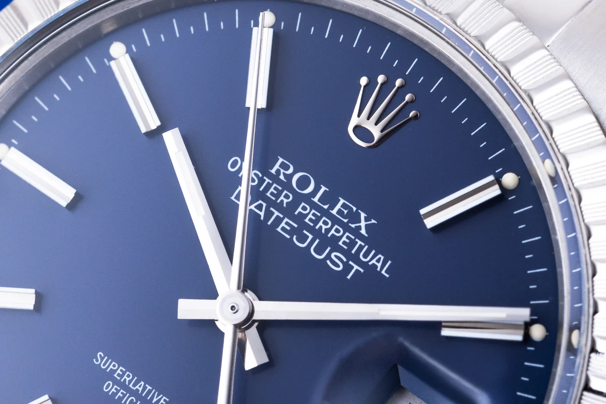 Rolex Datejust 36 | REF. 16030 | Quadrante blu | Acciaio inossidabile | 1985