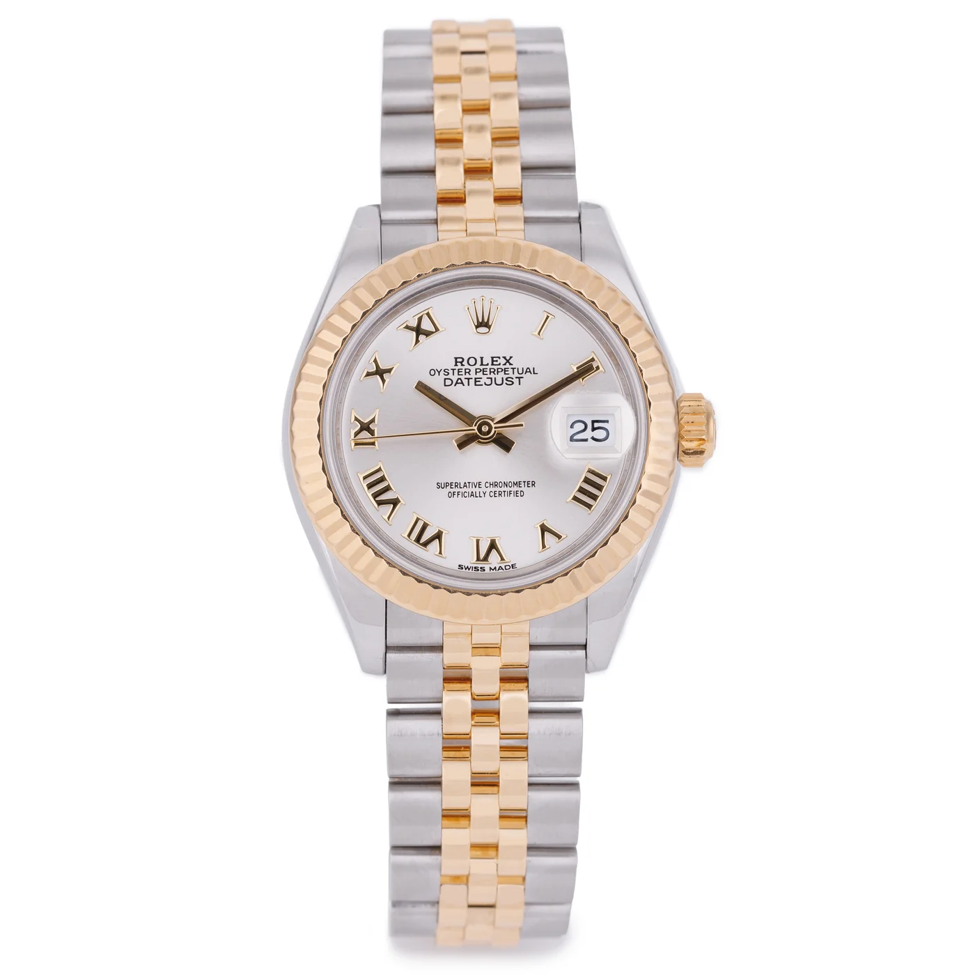 Rolex Lady-Datejust 28 | Ref. 279173 | Quadrante Argentato | 28 mm | Acciaio e Oro Giallo 18 Carati | Scatola e Documenti Originali | 2018
