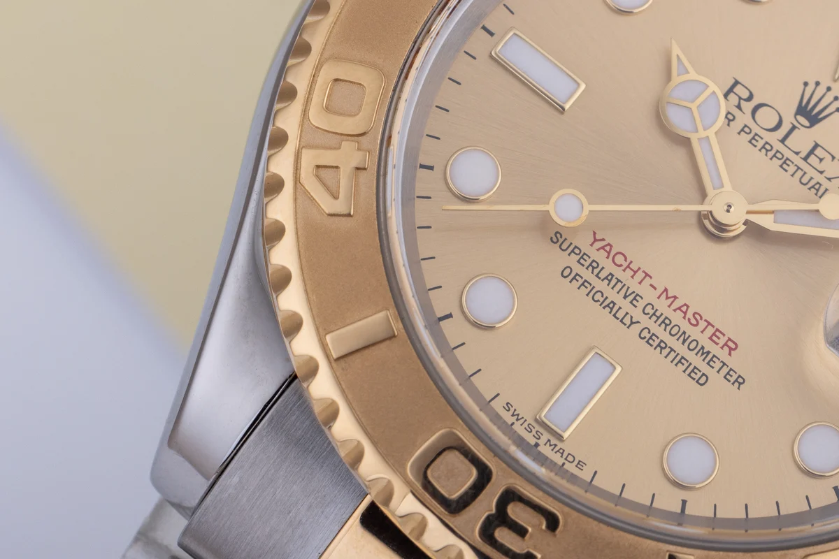 Rolex Yacht-Master 40 | REF. 16623 | Quadrante dorato | Acciaio inossidabile e oro giallo 18K