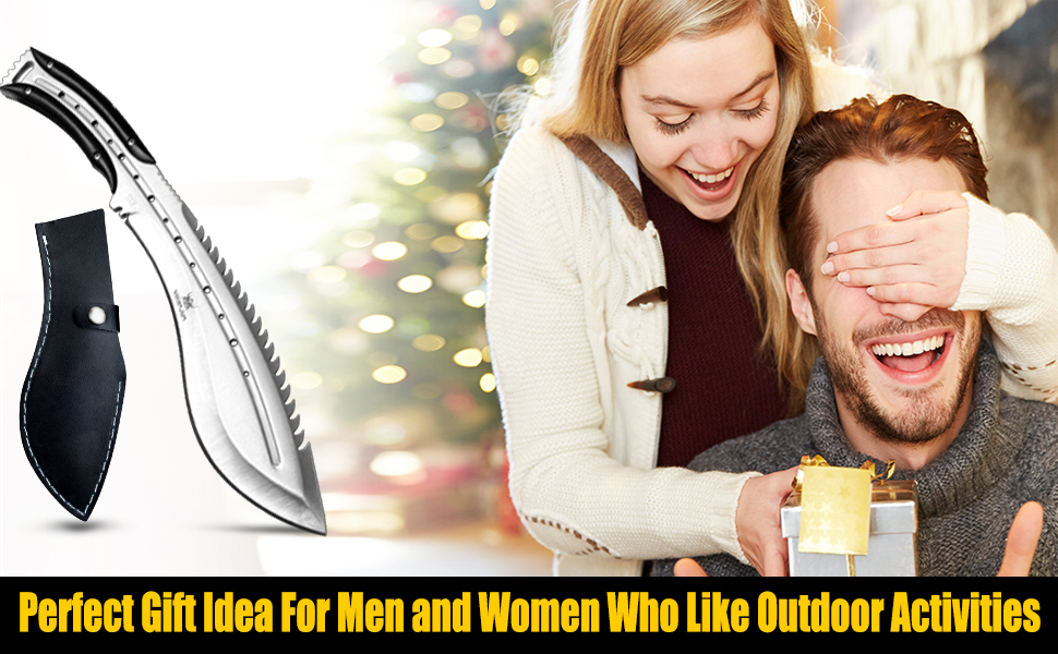 fixed blade knife with sheath