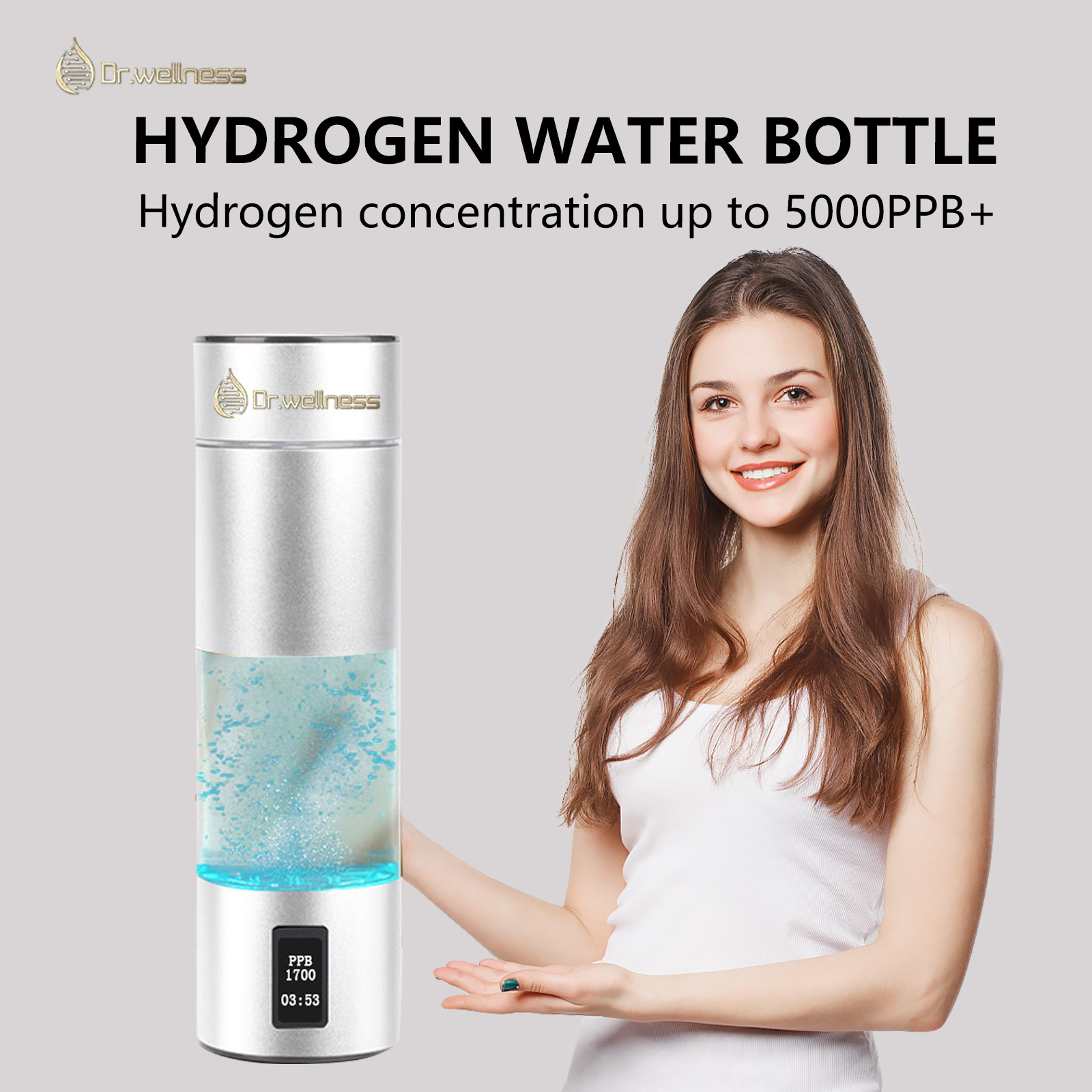 High Concentration Hydrogen water bottle Dr.wellness