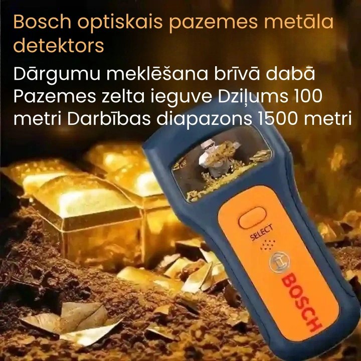 BOSCH metāla detektors