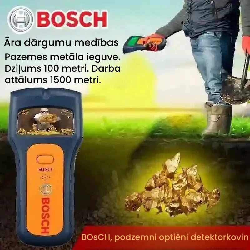 BOSCH metāla detektors