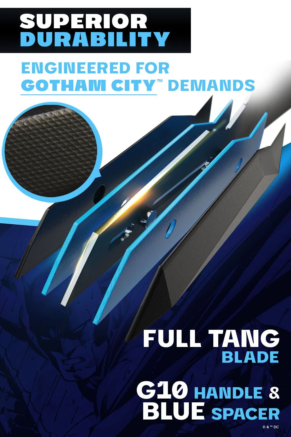 Objevte novou dimenzi vaření ve tmě: 2 dílná sada BATMAN™ Shadow Black Edition