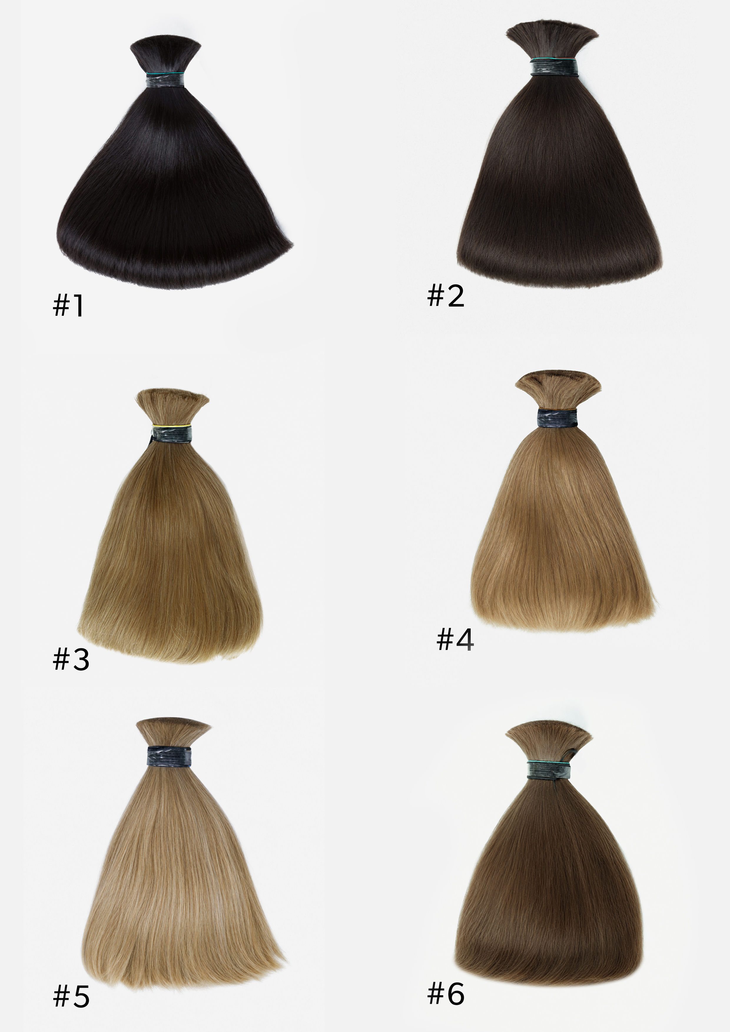 Delux European Genius Weft 100% Virgin Remy Human Hair Extensions for Pro 100g