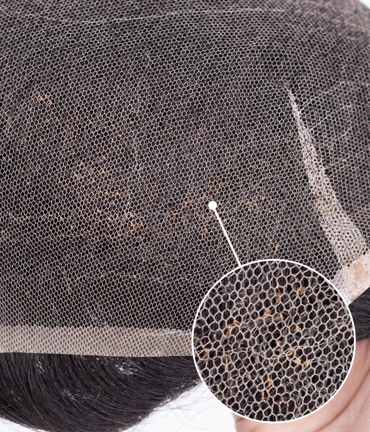 PRACTICE MEN HAIR SYSTEMS - Swiss Lace- 8"x10" Lace Hair System For Men | For Active Lifestyle