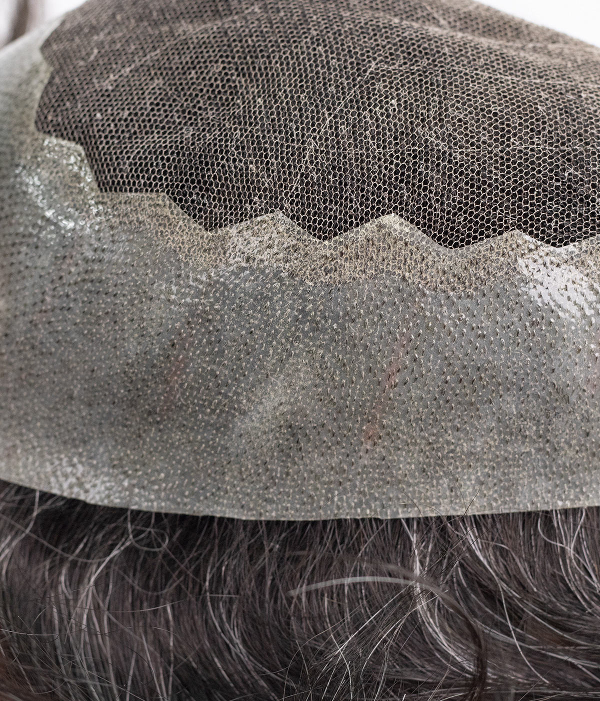 PRACTICE MEN HAIR SYSTEMS-Bella- 8"x10" Lace Hair System For Men