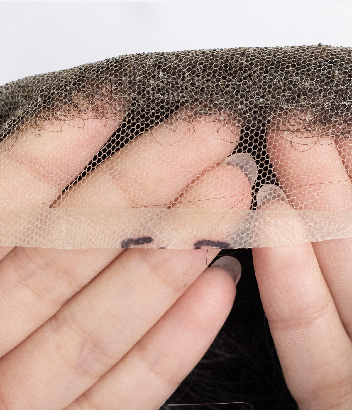 PRACTICE MEN HAIR SYSTEMS-Bella- 8"x10" Lace Hair System For Men