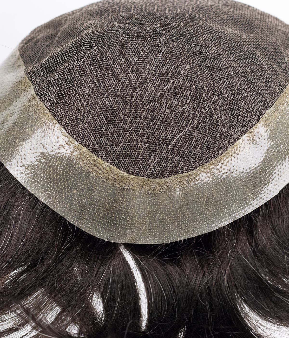 PRACTICE MEN HAIR SYSTEMS-Bella- 8"x10" Lace Hair System For Men