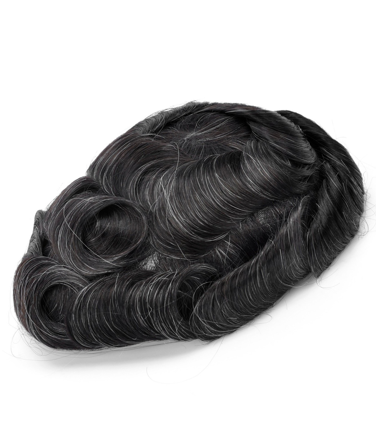  Men's Hair System SILK BASE | Achieve an Incomparable, Authentic Scalp Look 