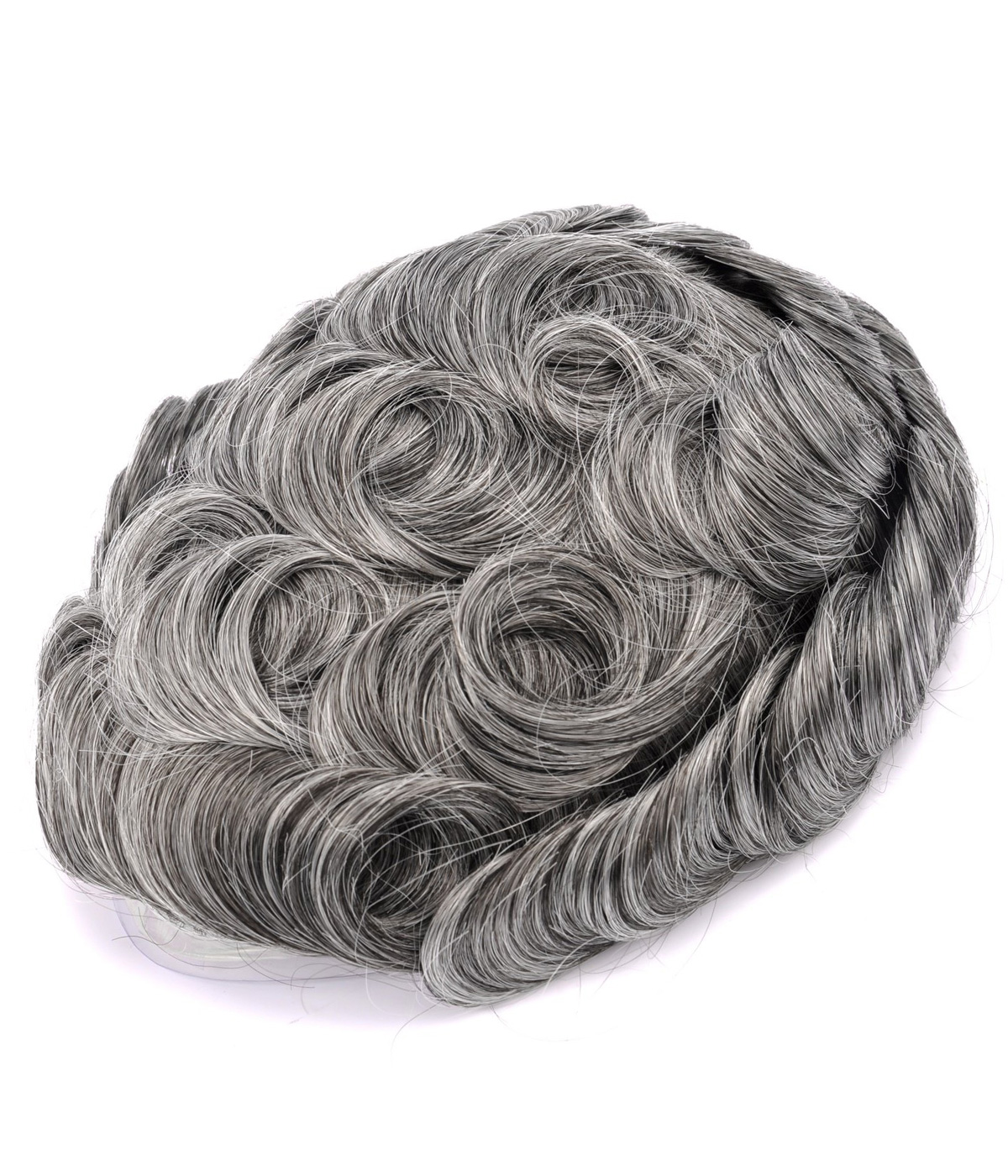 GOODYARDHAIR INJECTION HAIR SYSTEM MEDIUM LENGTH MEN HAIRSTYLE | 0.06-0.08MM FULL SKIN with 8 inches hair 