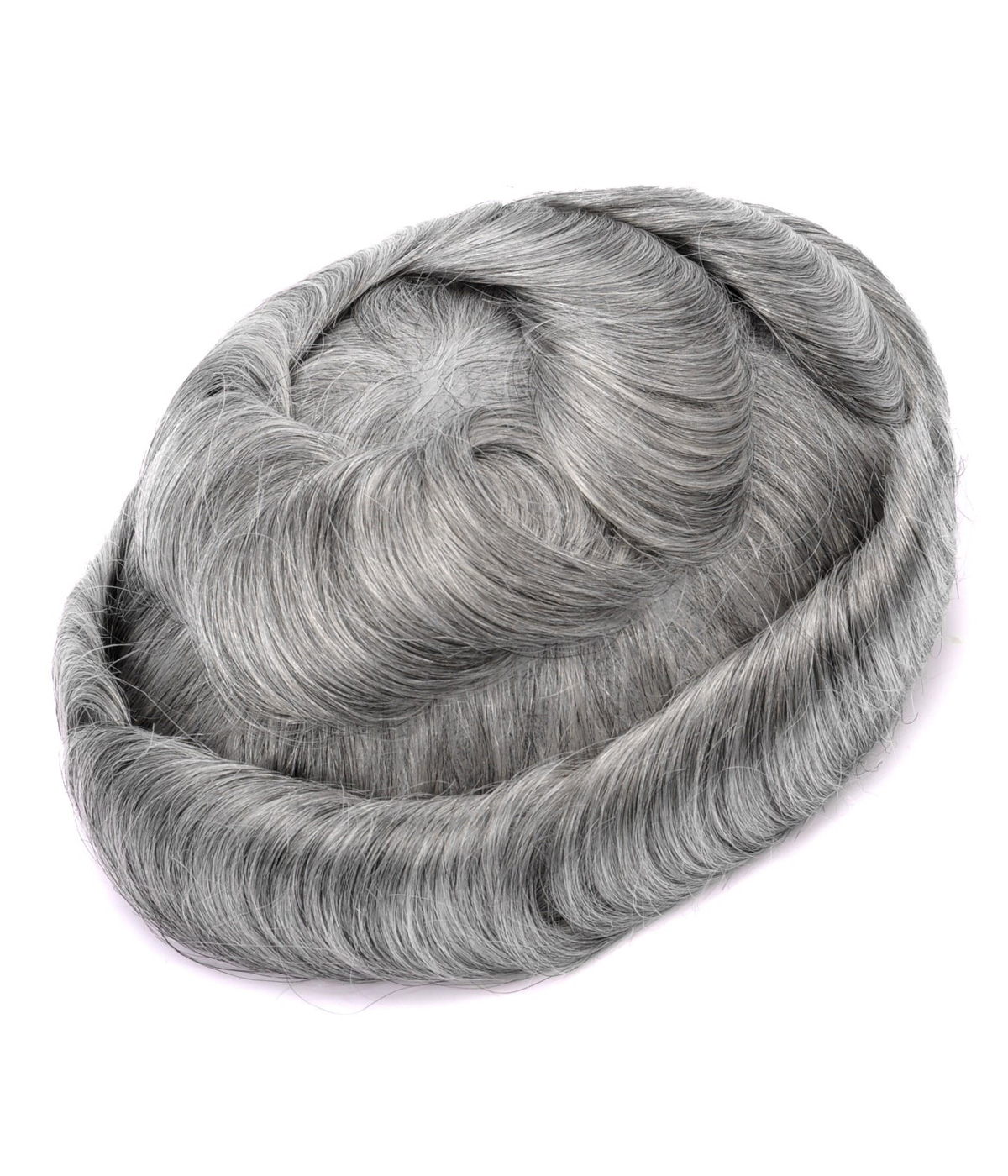 GOODYARDHAIR INJECTION HAIR SYSTEM MEDIUM LENGTH MEN HAIRSTYLE | 0.06-0.08MM FULL SKIN with 8 inches hair 