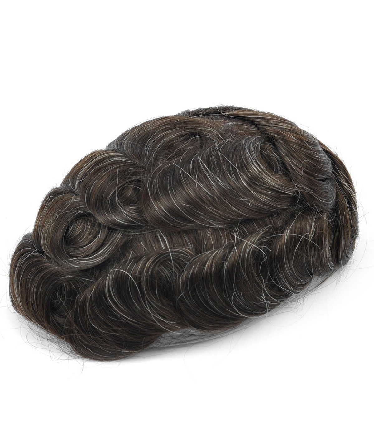  Men's Hair System SILK BASE | Achieve an Incomparable, Authentic Scalp Look 