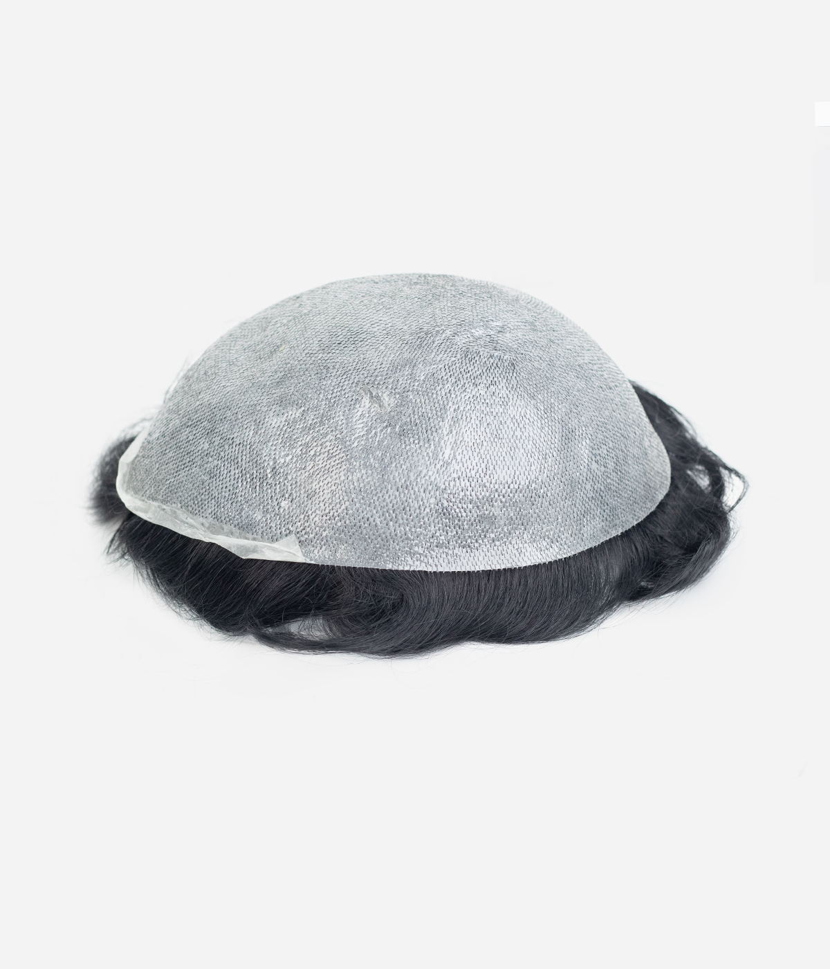 PRACTICE MEN HAIR SYSTEMS - Mirage (Knotted) -8"x10" Thin Skin Hair System For Men (0.06-0.08mm)