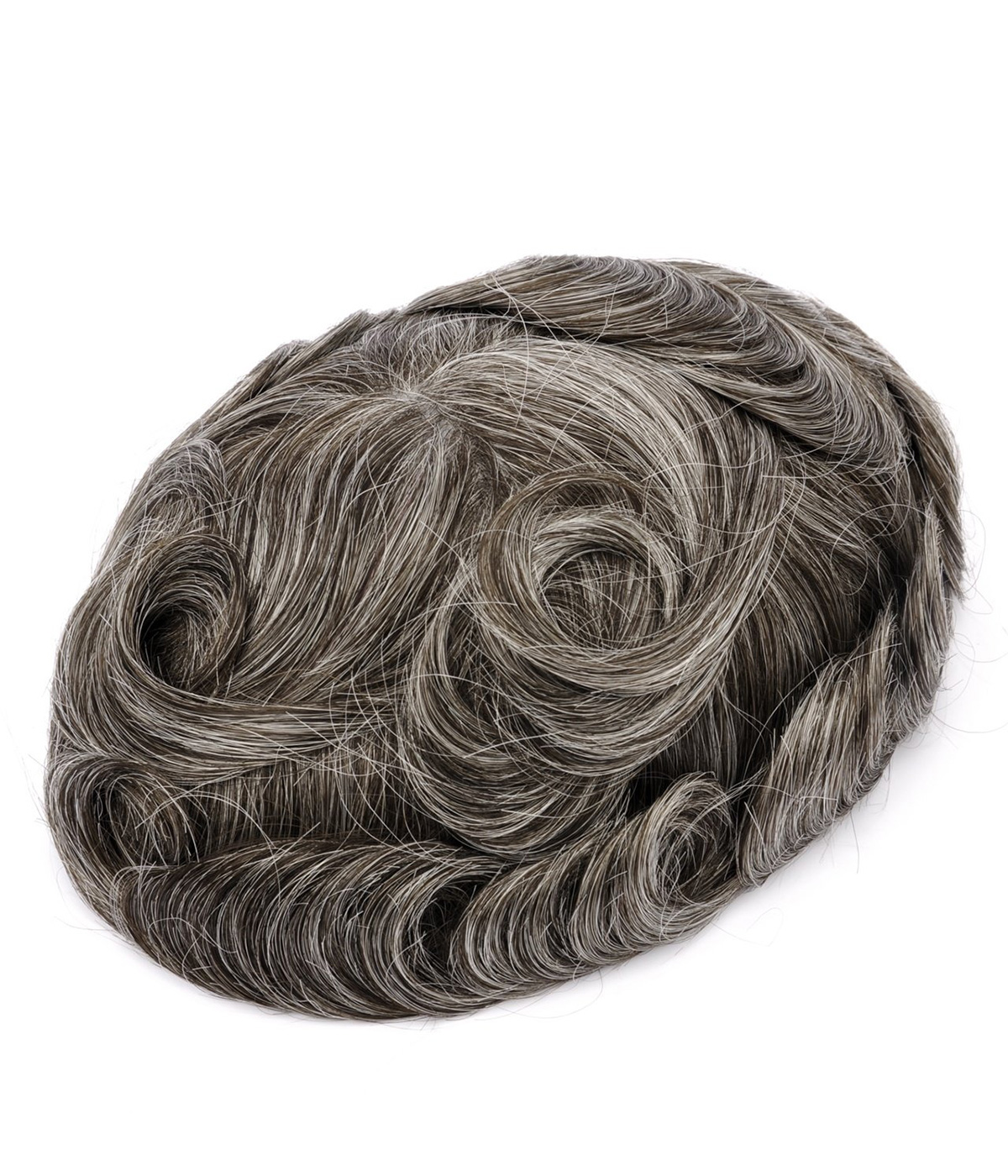 GOODYARDHAIR INJECTION HAIR SYSTEM MEDIUM LENGTH MEN HAIRSTYLE | 0.06-0.08MM FULL SKIN with 8 inches hair 