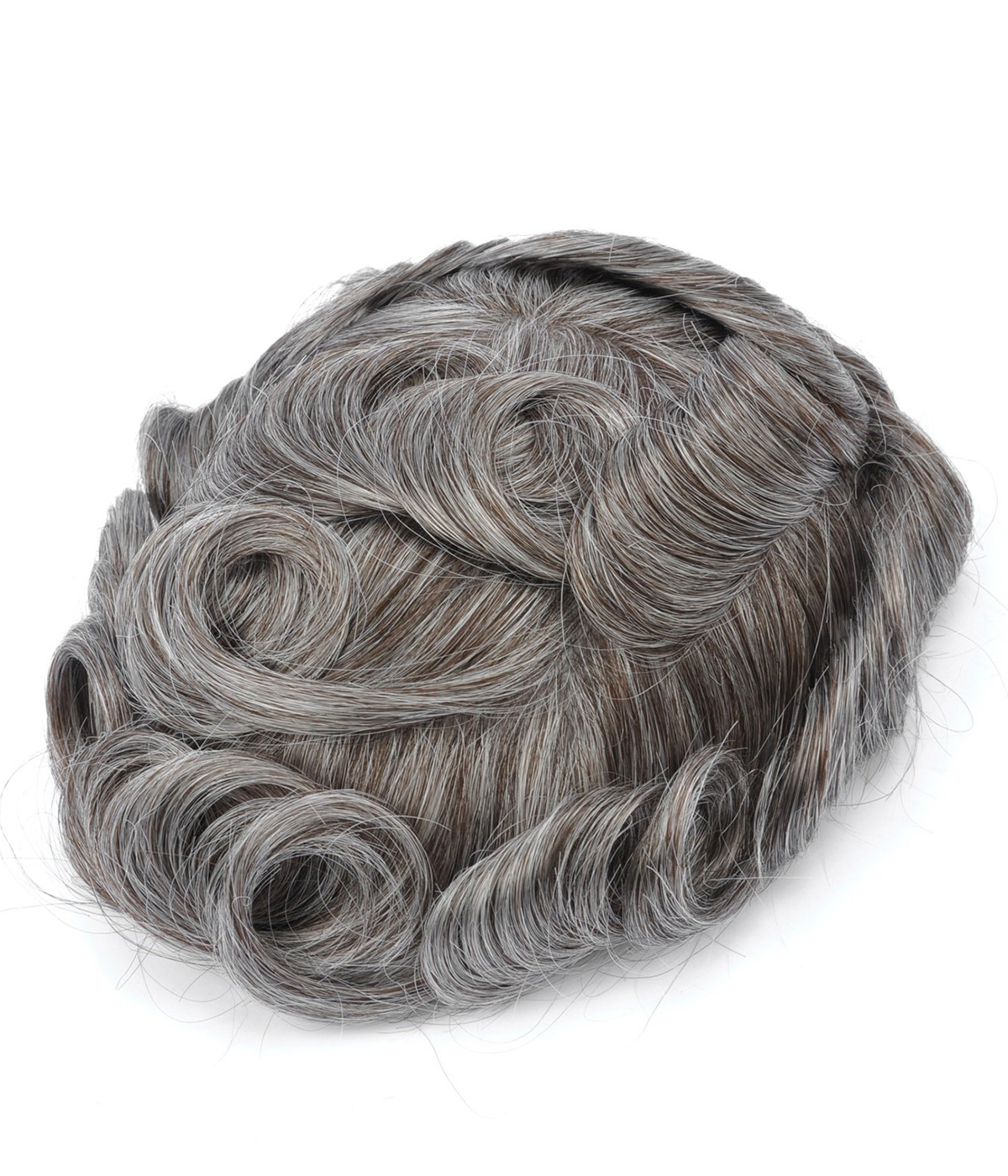 GOODYARDHAIR INJECTION HAIR SYSTEM MEDIUM LENGTH MEN HAIRSTYLE | 0.06-0.08MM FULL SKIN with 8 inches hair 