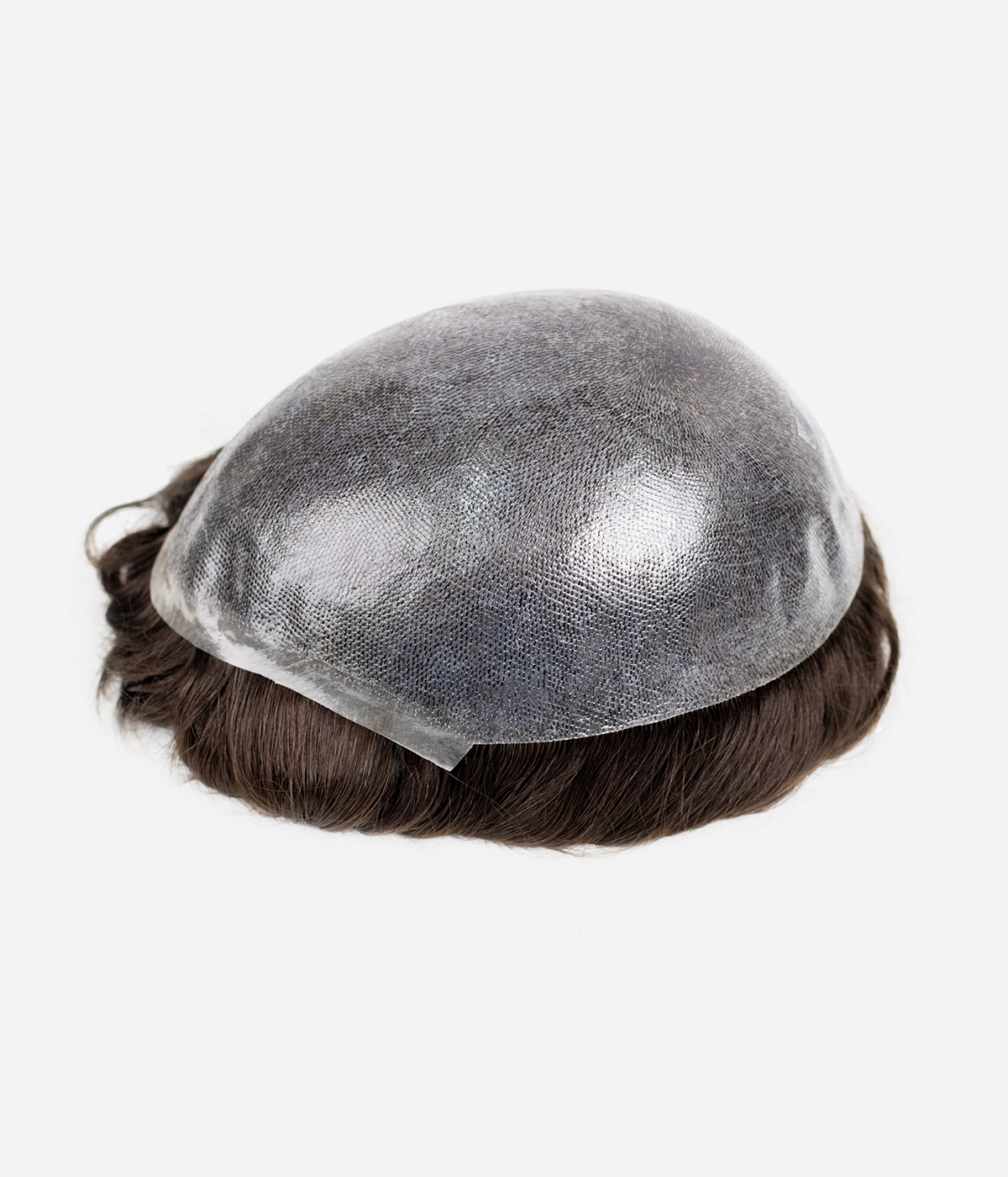 Injection Hair System Medium Length Men Hairstyle | 0.06-0.08MM FULL SKIN with 8 inches hair