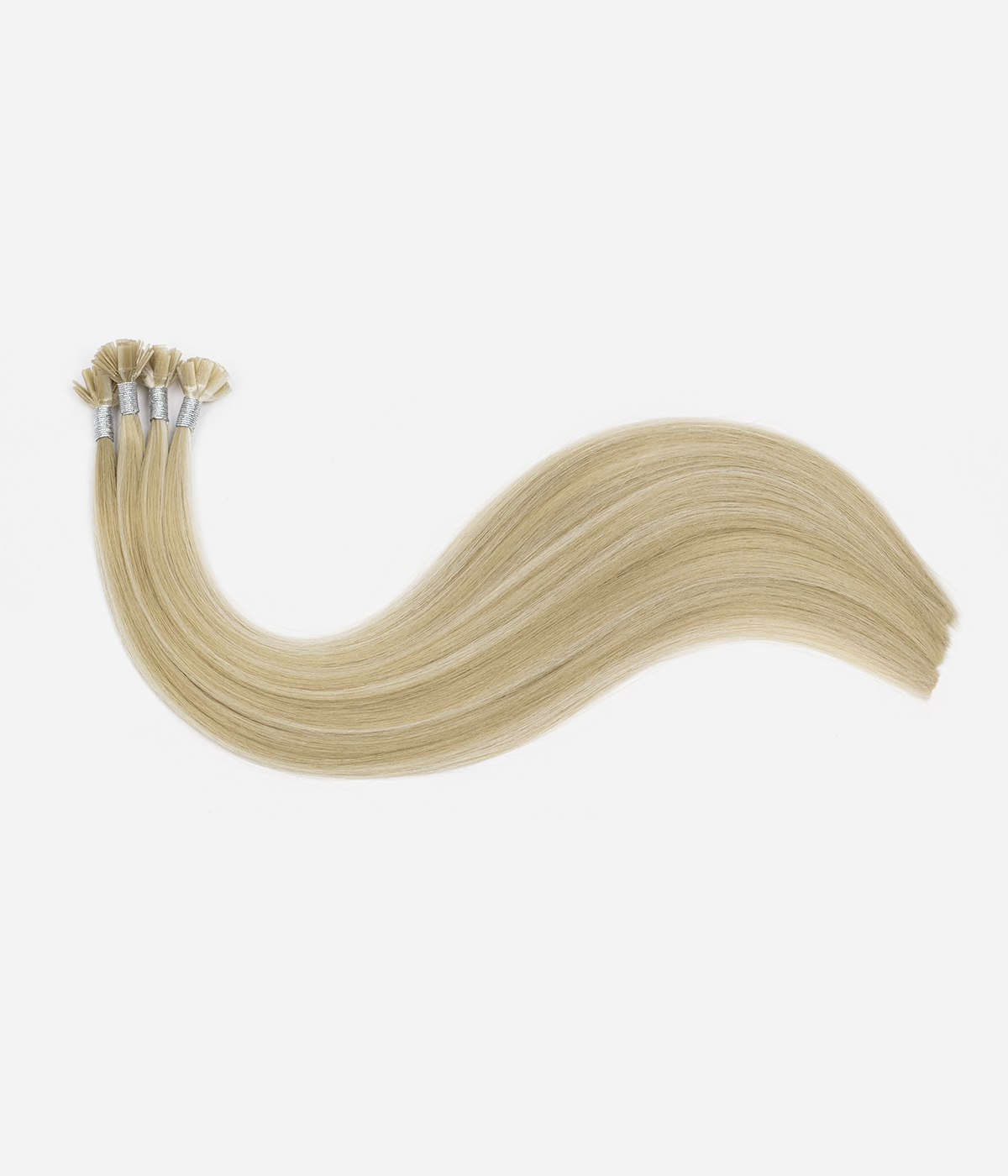 Delux Keratin Fusion Flat tip Bonded 100% Virgin Human Hair Extensions for 20g (0.8g/stand)